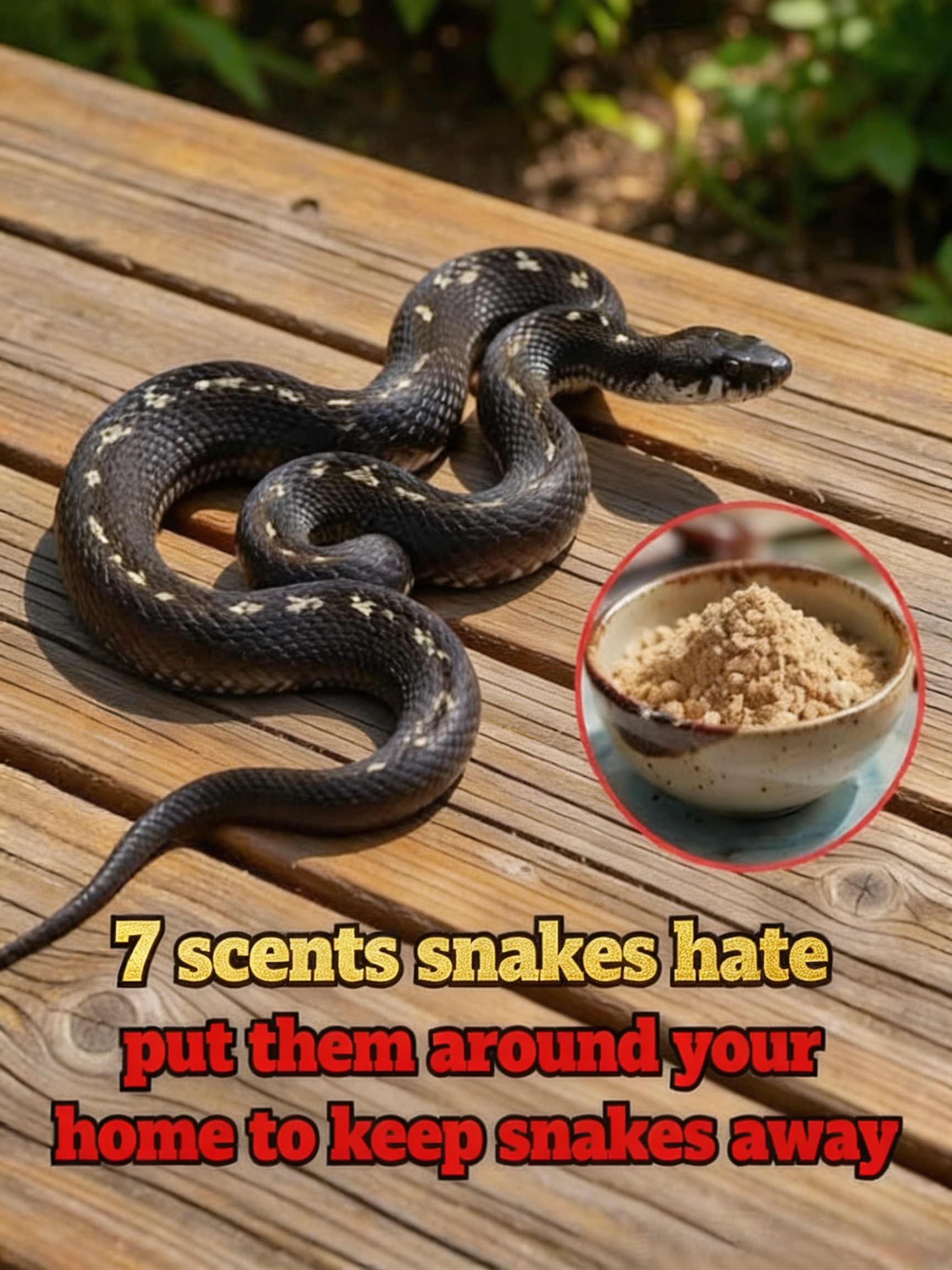 Curated visual reference: Fresh Look at 7 Scents People Use To Deter Snakes And What Actually
