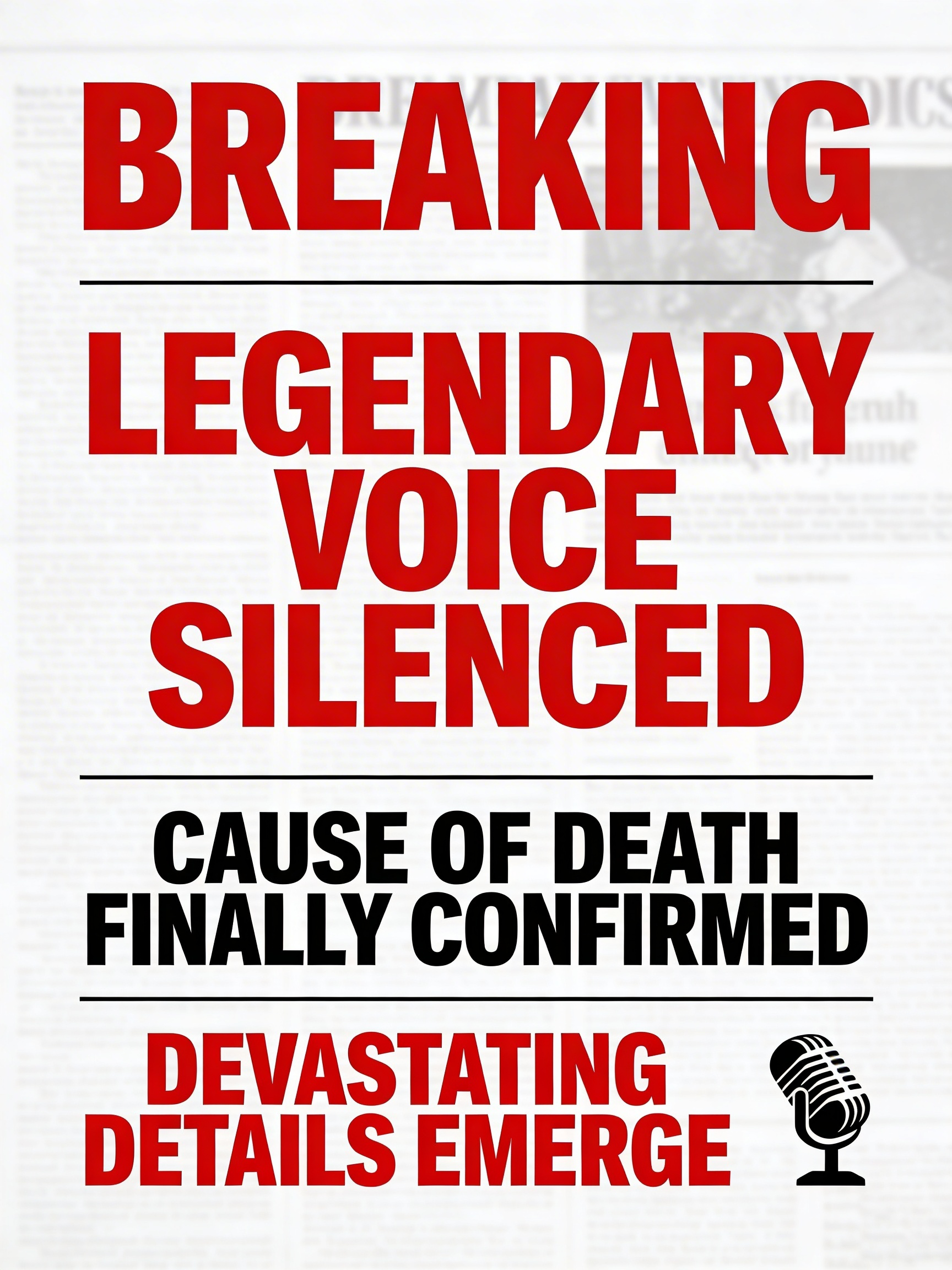 BREAKING: Legendary Singer Dead at 86, Cause of Death Revealed ...