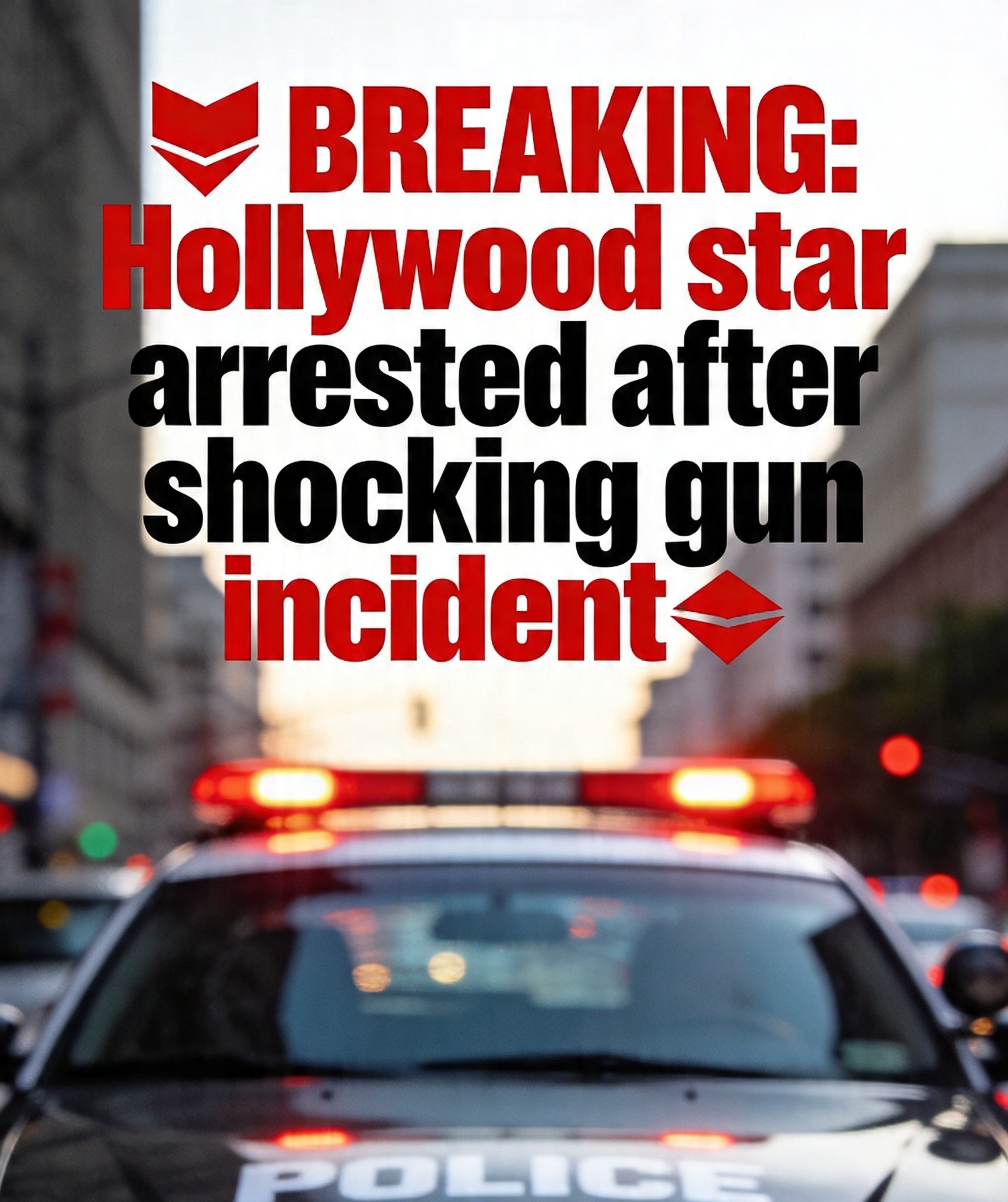 Star Getting Shot BREAKING: Hollywood star arrested after shocking gun incident ...